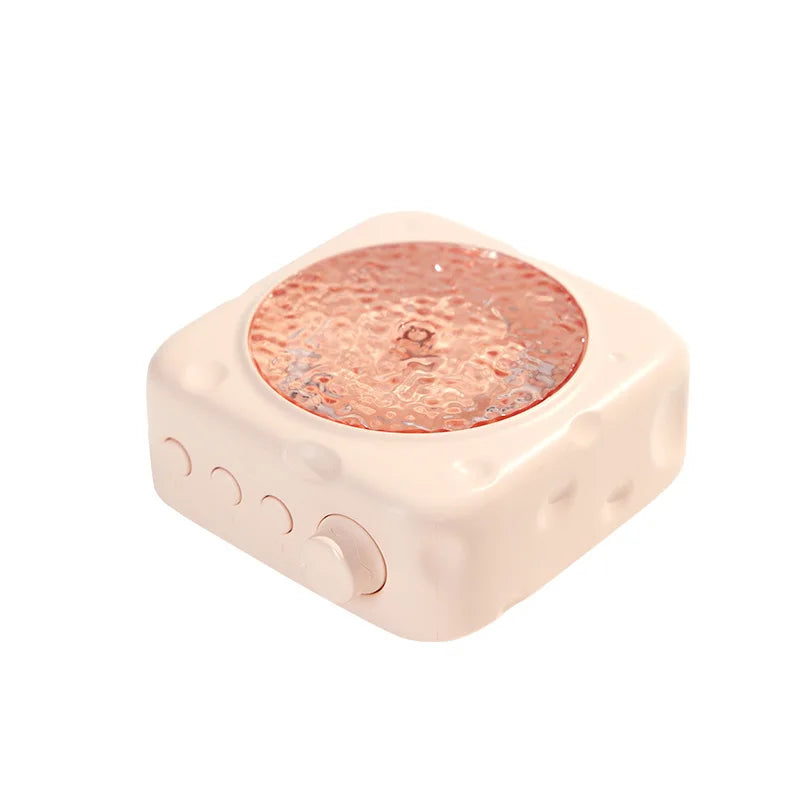 Portable Wave Projection Light & Bluetooth Speaker – RGB Atmosphere Lamp with HiFi Audio, Wireless MP3 Player, Perfect Birthday Gift - SORAVA