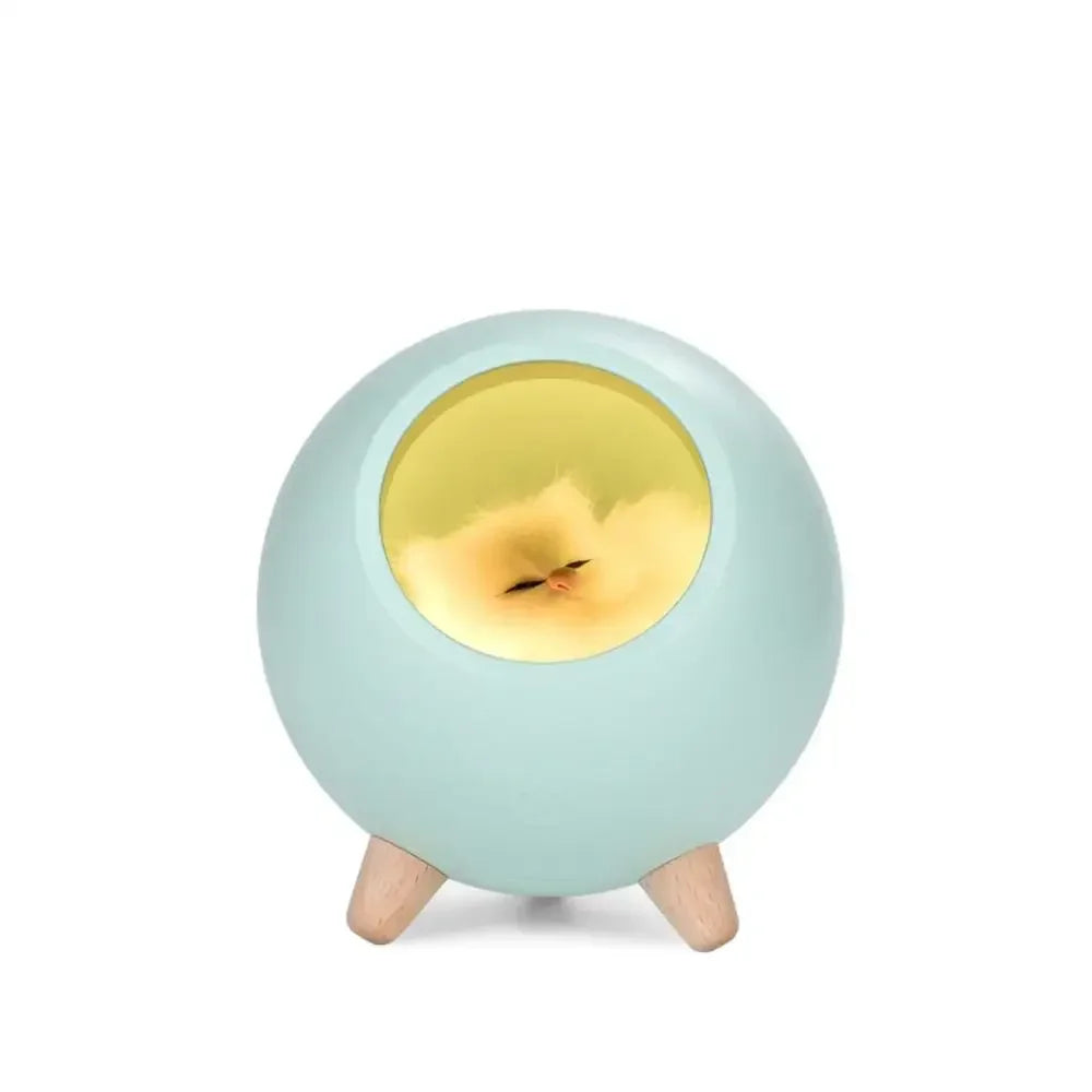 Cute Cat Night Light Bed – USB Rechargeable Kitten House with Touch Control & Cozy Atmosphere Lighting - SORAVA