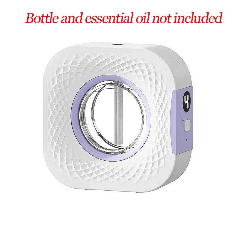 Desktop Aromatherapy Diffuser – USB Smart Air Purifier with LED Display & Ambient Lighting - SORAVA