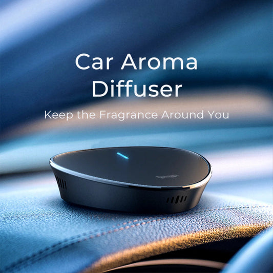 USB Rechargeable Car Aromatherapy Diffuser – Smart Sensor Aroma Machine with Autorun - SORAVA