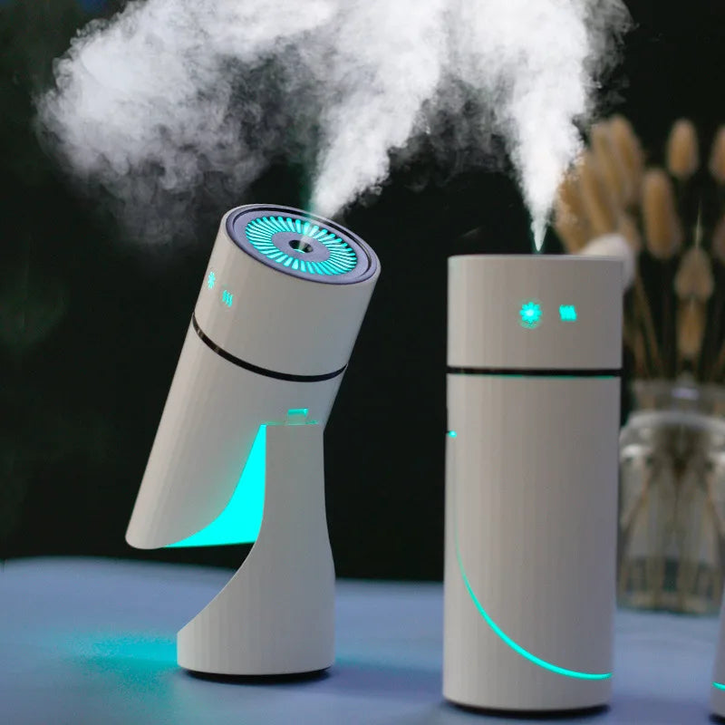 260ml Wireless Air Humidifier – USB Rechargeable Aromatherapy Diffuser & Ultrasonic Cool Mist Maker - SORAVA