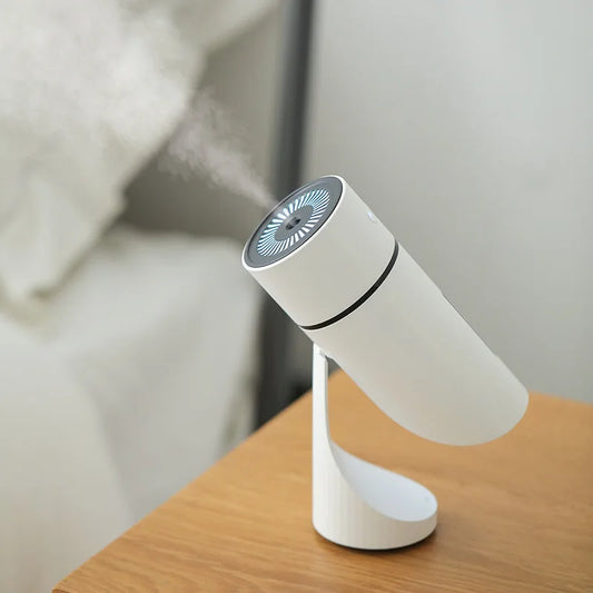 260ml Wireless Air Humidifier – USB Rechargeable Aromatherapy Diffuser & Ultrasonic Cool Mist Maker - SORAVA