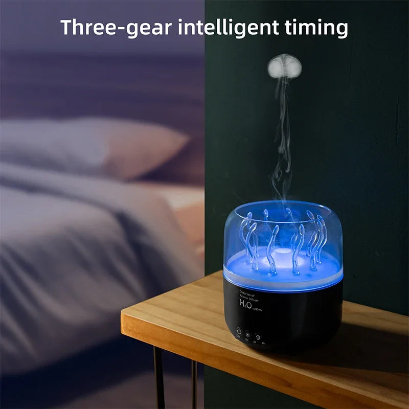 Deep Sea Elf Air Humidifier – Ultrasonic Aromatherapy Diffuser & Essential Oil Mist Maker - SORAVA