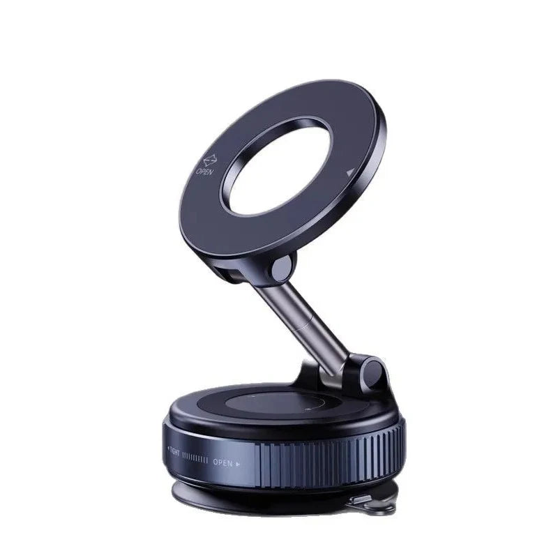 Foldable Magnetic Car Phone Holder – Vacuum Suction Cup Mount for Navigation & Hands-Free Driving 2025 - SORAVA