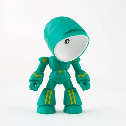 Mini Cartoon LED Table Lamp – Cute Folding Night Light with Adjustable Angle, Eye Protection, Battery Powered - SORAVA