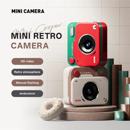 2025 Y6000 Thumb Pocket Digital Camera – HD Retro Mini Keychain Camera for Outdoor Travel & Photo Recording - SORAVA