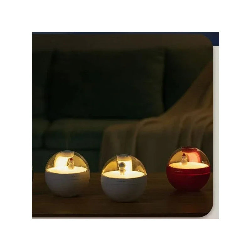 Poke Ball Humidifier – USB Aromatherapy Diffuser with Night Light, Two Spray Modes & Decorative Elf Figurine - SORAVA