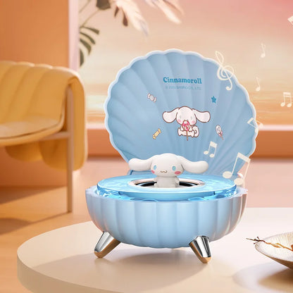 Sanrio Kuromi Mini Bluetooth Speaker – K39 Kawaii Wireless Portable Night Light, My Melody Shell Series, Perfect Anime Girl Gift - SORAVA