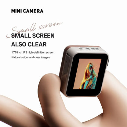 2025 Y6000 Thumb Pocket Digital Camera – HD Retro Mini Keychain Camera for Outdoor Travel & Photo Recording - SORAVA