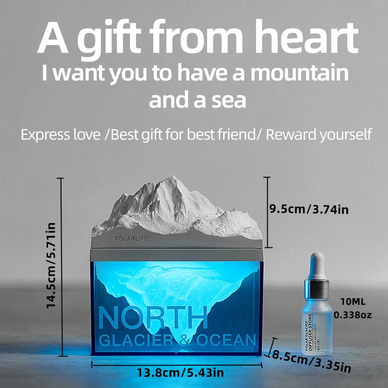 Multi-Function Night Light with Aroma Diffuser & Wireless Speaker – Music Audio Speaker for Relaxing Sleep & Cozy Atmosphere - SORAVA