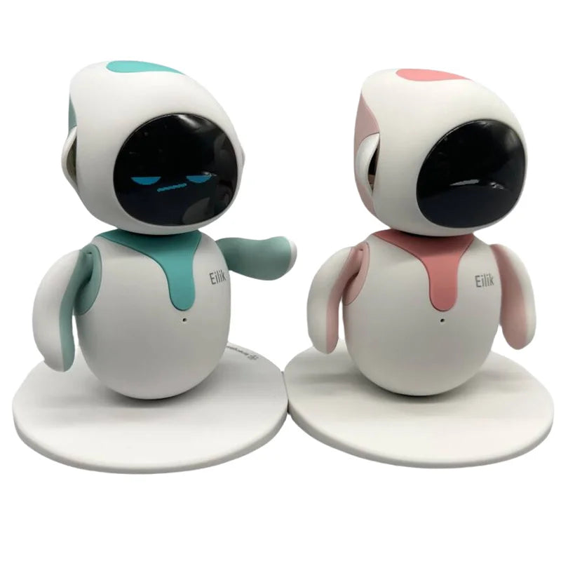 Duo Pack Smart AI Robot Pets – Interactive Desktop Companions for Kids & Adults - SORAVA