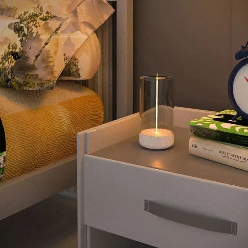 Portable Quantum Ambient Magnetic Light – Type-C Rechargeable, Eye Protection Lamp for Bedroom, Study & Camping - SORAVA