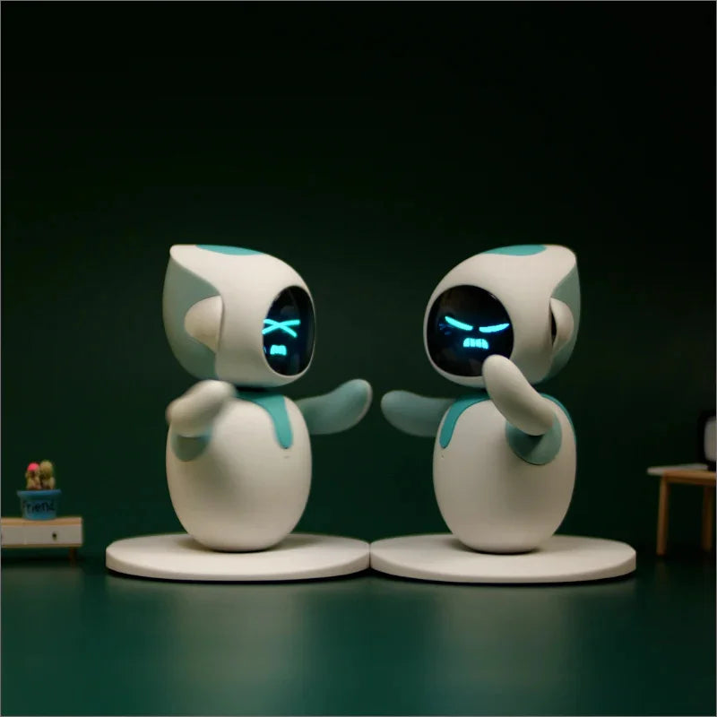 Duo Pack Smart AI Robot Pets – Interactive Desktop Companions for Kids & Adults - SORAVA