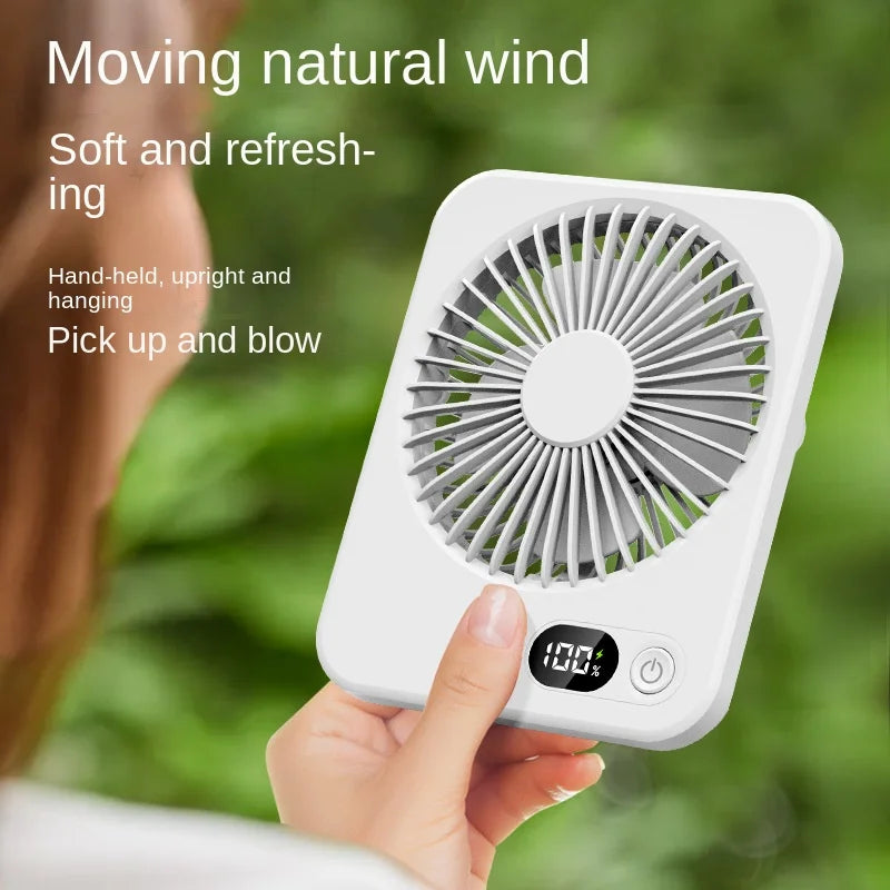 Ultra Quiet Foldable Desktop Fan – Mini Portable Office Fan for Home & Work - SORAVA