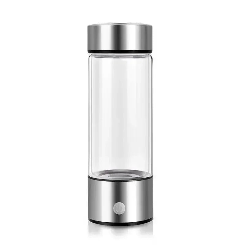Rich Hydrogen Oxygen Water Cup – H2 Inhalation Device & Dual-Chamber PEM Ionizer Bottle for Healthy Hydration - SORAVA