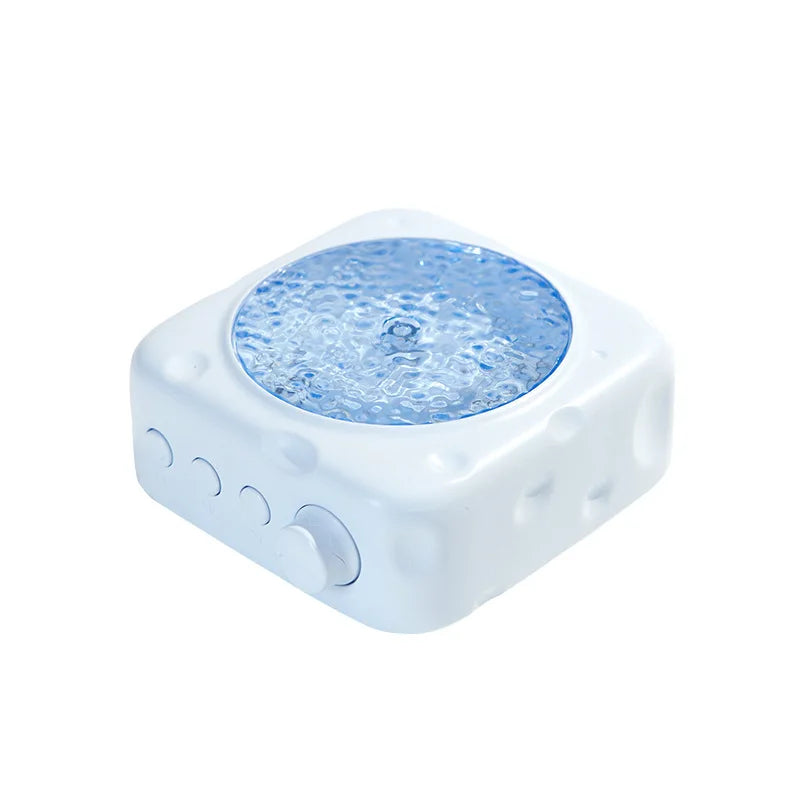 Portable Wave Projection Light & Bluetooth Speaker – RGB Atmosphere Lamp with HiFi Audio, Wireless MP3 Player, Perfect Birthday Gift - SORAVA