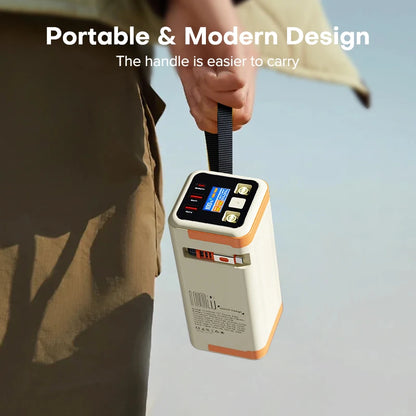 50000mAh Portable Power Bank – 100W PD Fast Charging, Large Capacity Battery for Phones & Laptops