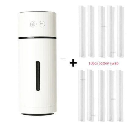 260ml Wireless Air Humidifier – USB Rechargeable Aromatherapy Diffuser & Ultrasonic Cool Mist Maker - SORAVA