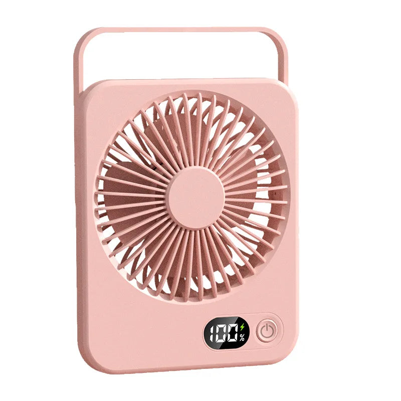 Ultra Quiet Foldable Desktop Fan – Mini Portable Office Fan for Home & Work - SORAVA