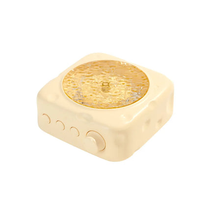 Portable Wave Projection Light & Bluetooth Speaker – RGB Atmosphere Lamp with HiFi Audio, Wireless MP3 Player, Perfect Birthday Gift - SORAVA