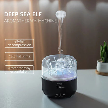 Deep Sea Elf Air Humidifier – Ultrasonic Aromatherapy Diffuser & Essential Oil Mist Maker - SORAVA