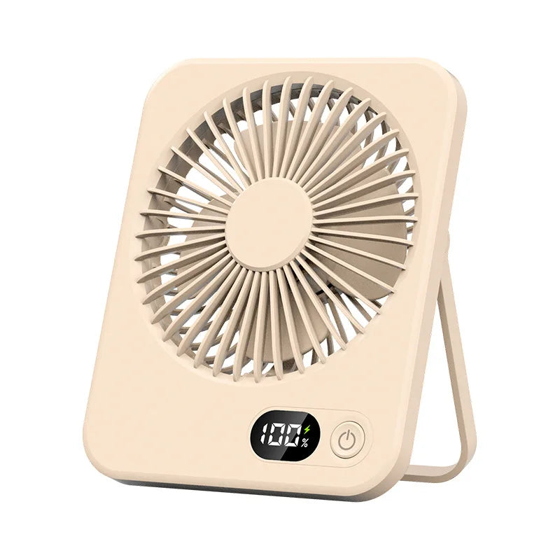 Ultra Quiet Foldable Desktop Fan – Mini Portable Office Fan for Home & Work - SORAVA