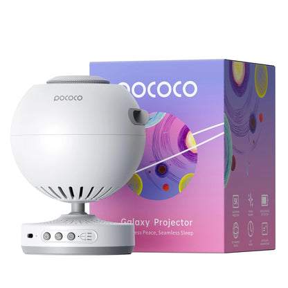 Galaxy Star Projector Night Light – High-Definition Galaxy Lamp with Soft Lighting for Kids’ Bedroom & Home Décor - SORAVA