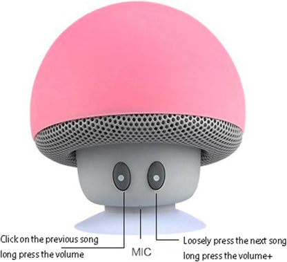 Wireless Bluetooth Speaker – High-Quality Outdoor Subwoofer with 30ft Range & Suction Cup for Cycling, Picnic & Travel - SORAVA