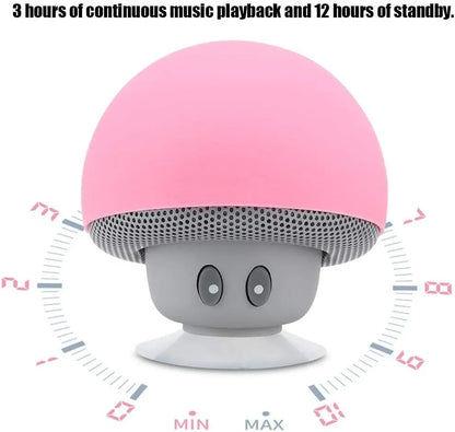 Wireless Bluetooth Speaker – High-Quality Outdoor Subwoofer with 30ft Range & Suction Cup for Cycling, Picnic & Travel - SORAVA