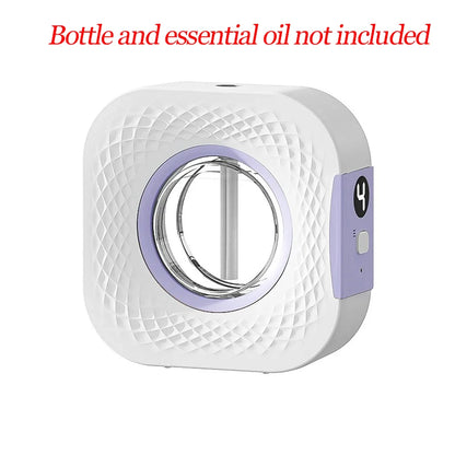 Desktop Aromatherapy Diffuser – USB Smart Air Purifier with LED Display & Ambient Lighting - SORAVA