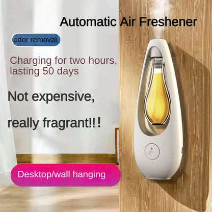 Rechargeable Aromatherapy Diffuser – Room Air Freshener Spray with Essential Oil Fragrance for Home & Hotel - SORAVA