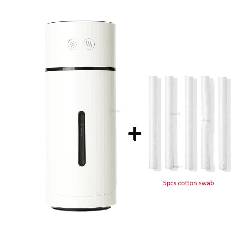 260ml Wireless Air Humidifier – USB Rechargeable Aromatherapy Diffuser & Ultrasonic Cool Mist Maker - SORAVA