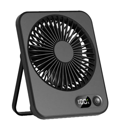 Ultra Quiet Foldable Desktop Fan – Mini Portable Office Fan for Home & Work - SORAVA