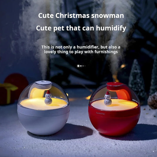 Poke Ball Humidifier – USB Aromatherapy Diffuser with Night Light, Two Spray Modes & Decorative Elf Figurine - SORAVA