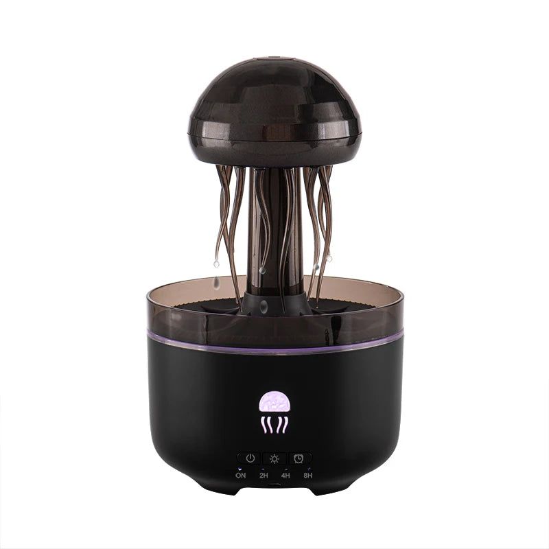 Smart 3D Virtual Seaweed Aromatherapy Diffuser – Portable Electric Humidifier & Jellyfish Oil Lamp for Home Decor - SORAVA