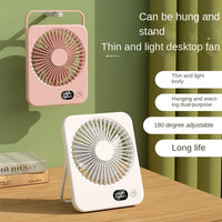 Ultra Quiet Foldable Desktop Fan – Mini Portable Office Fan for Home & Work