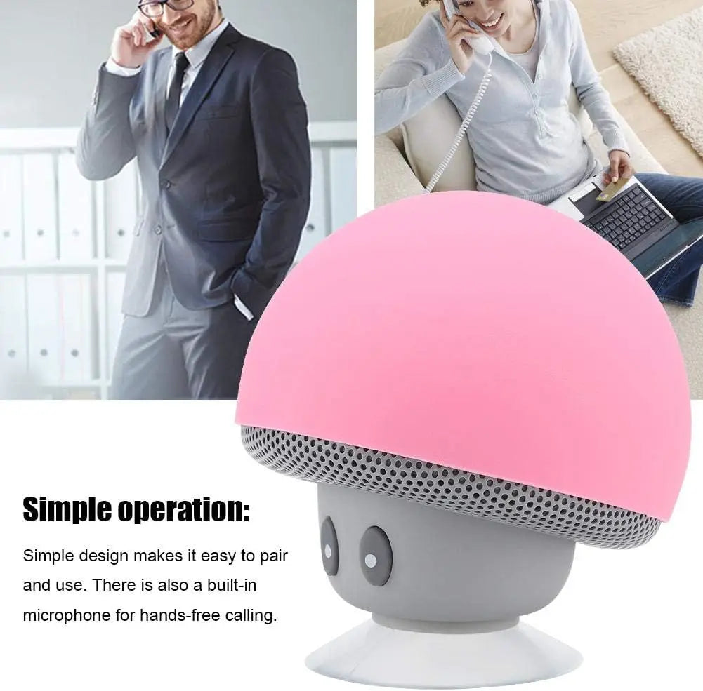Wireless Bluetooth Speaker – High-Quality Outdoor Subwoofer with 30ft Range & Suction Cup for Cycling, Picnic & Travel - SORAVA