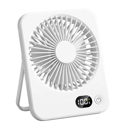 Ultra Quiet Foldable Desktop Fan – Mini Portable Office Fan for Home & Work - SORAVA