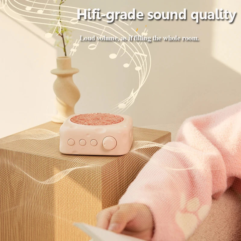 Portable Wave Projection Light & Bluetooth Speaker – RGB Atmosphere Lamp with HiFi Audio, Wireless MP3 Player, Perfect Birthday Gift - SORAVA