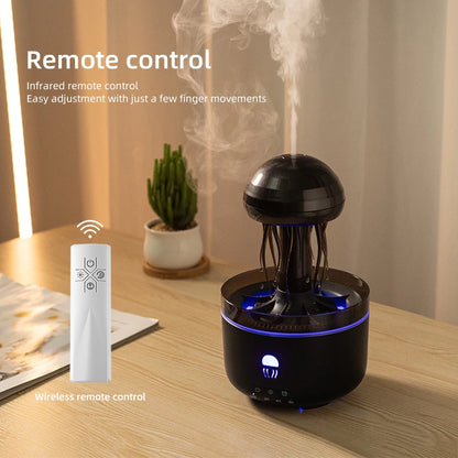 Smart 3D Virtual Seaweed Aromatherapy Diffuser – Portable Electric Humidifier & Jellyfish Oil Lamp for Home Decor - SORAVA