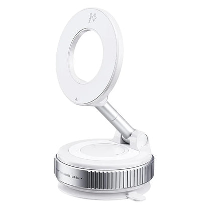 Foldable Magnetic Car Phone Holder – Vacuum Suction Cup Mount for Navigation & Hands-Free Driving 2025 - SORAVA