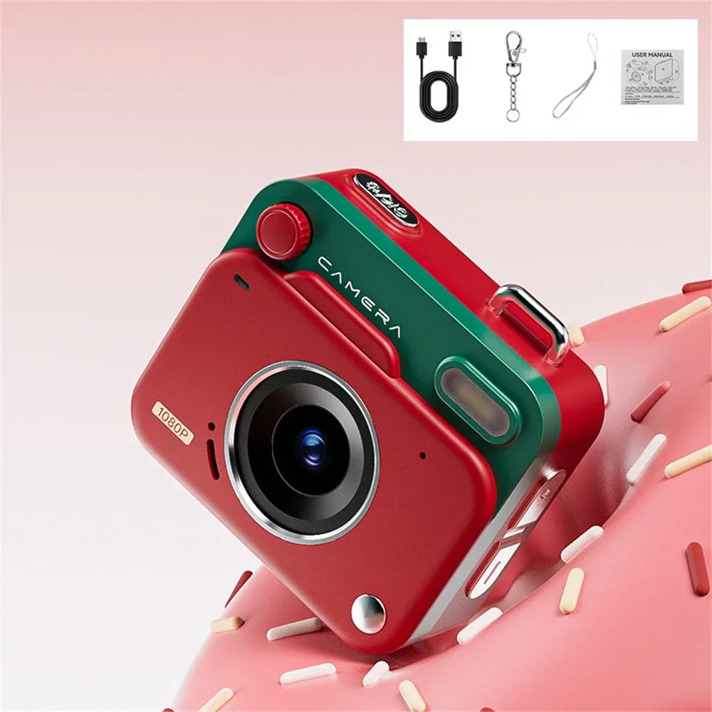2025 Y6000 Thumb Pocket Digital Camera – HD Retro Mini Keychain Camera for Outdoor Travel & Photo Recording - SORAVA