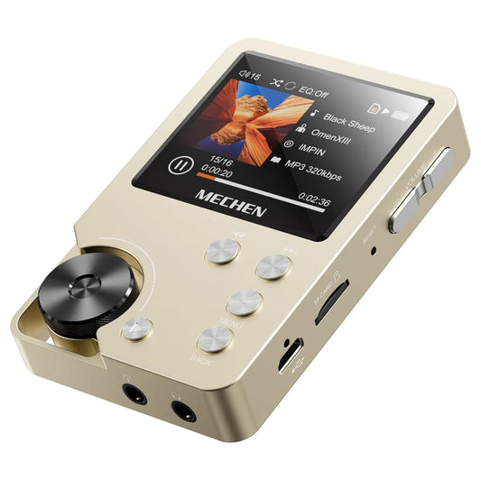 HiFi Lossless MP3 Player – High Quality Music Player with 64GB Card, Supports Up to 256GB Storage for Superior Audio - SORAVA