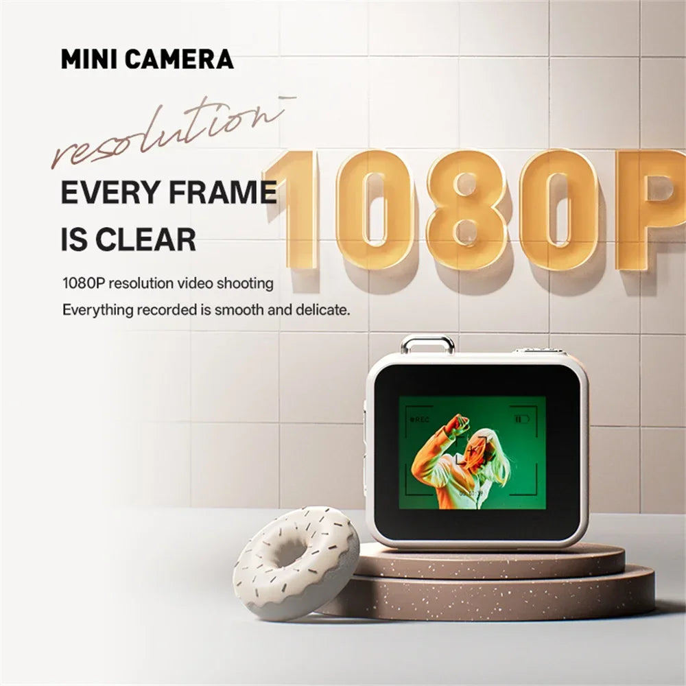 2025 Y6000 Thumb Pocket Digital Camera – HD Retro Mini Keychain Camera for Outdoor Travel & Photo Recording - SORAVA
